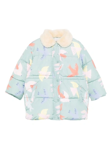 Geaca de iarna Stella McCartney albastra
