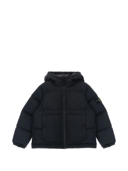 Geaca de iarna Stone Island neagra