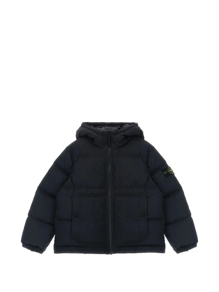 Geaca de iarna Stone Island neagra