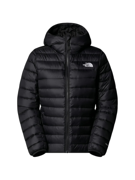 Geaca de iarna The North Face neagra din nylon
