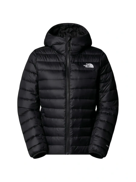 Geaca de iarna The North Face neagra din nylon