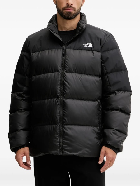 Geaca de iarna The North Face neagra din polyester si poliamida