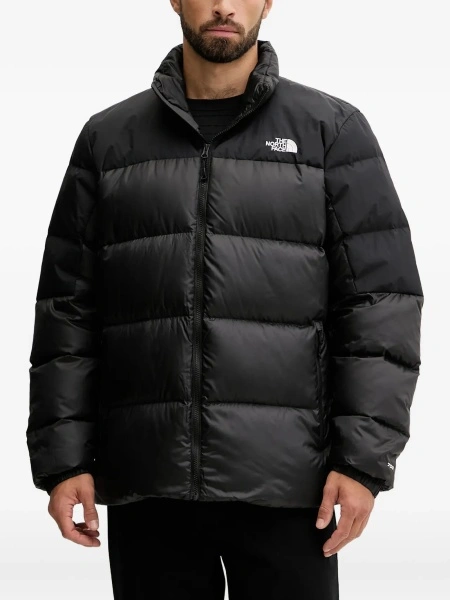 Geaca de iarna The North Face neagra din polyester si poliamida