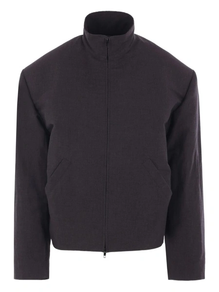 Geaca Oversize Balenciaga neagra din bumbac si in