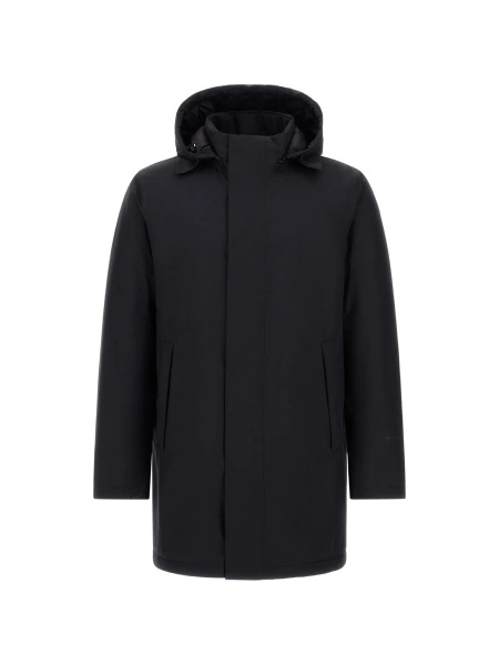Geaca Parka Herno neagra din polyester