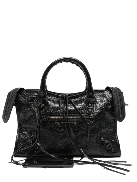 Geanta de mana Balenciaga neagra din piele