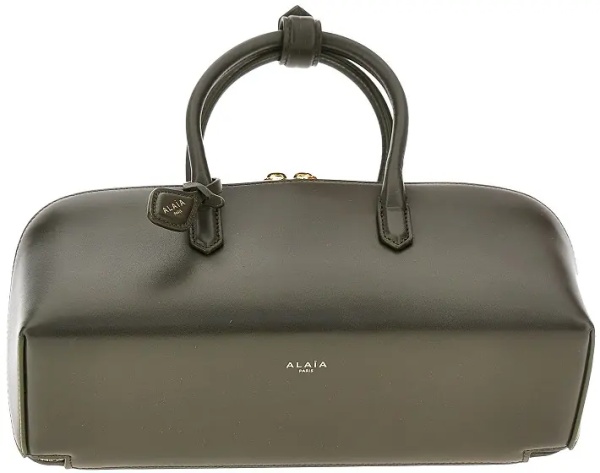 Geanta de mana Box leather small 'Delta' bag