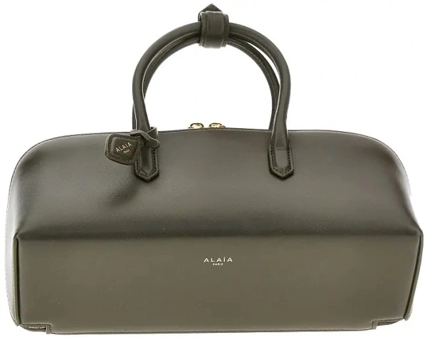Geanta de mana Box leather small 'Delta' bag