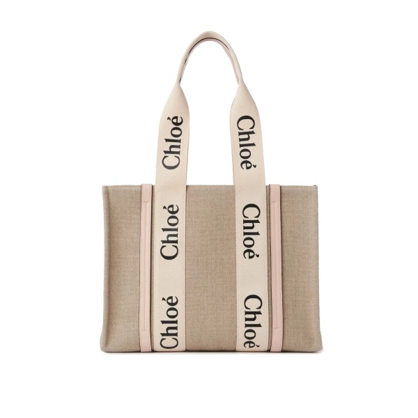 Geanta de mana Chloe Woody Medium Tote Bag