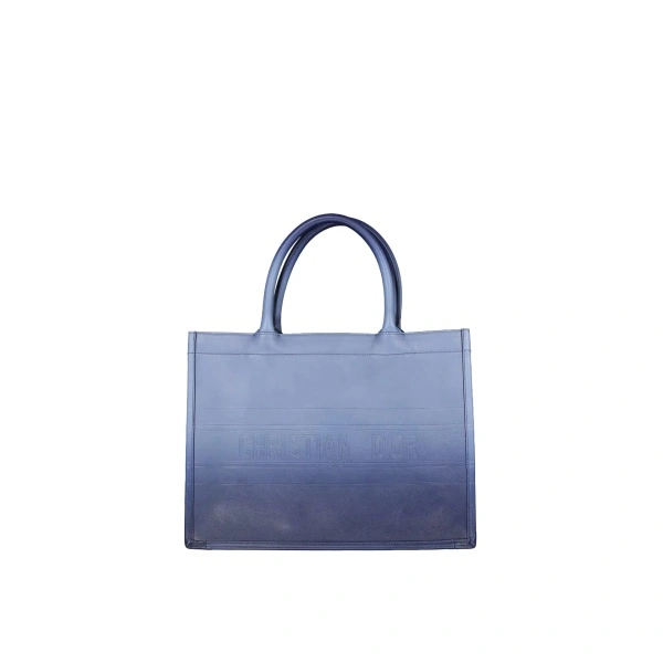 Geanta de mana Christian Dior Leather Medium Book Tote Bag