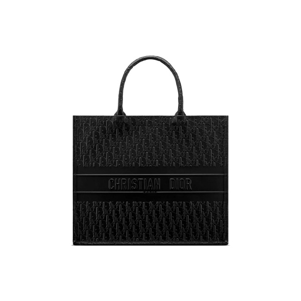 Geanta de mana Dior Oblique Leather Tote Bag