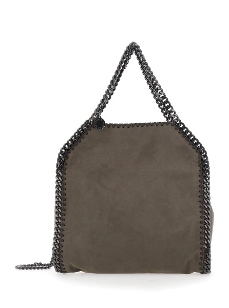 Geanta de mana 'Falabella Mini' Brown Handbag with Chain Handle and Strap in Eco Leather for Women