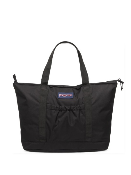 Geanta de mana JanSport neagra din poliester reciclat
