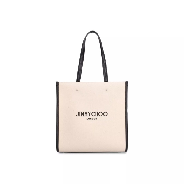 Geanta de mana Jimmy Choo Medium Logo Tote Bag