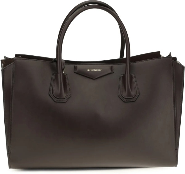 Geanta de mana Medium Antigona Catchall glossy grained leather Handbag
