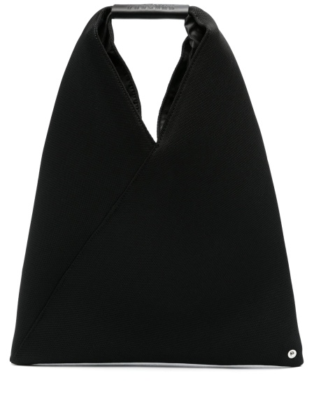 Geanta de mana MM6 Maison Margiela neagra din polyester