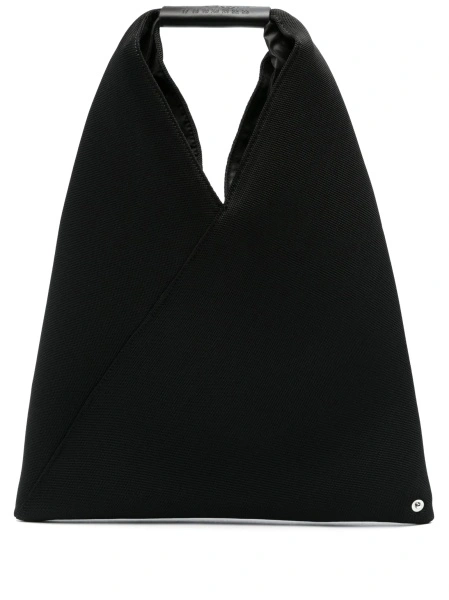 Geanta de mana MM6 Maison Margiela neagra din polyester