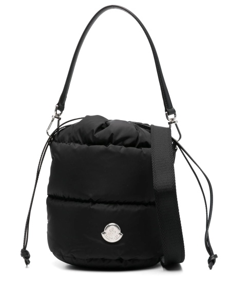 Geanta de mana Moncler neagra din poliamida