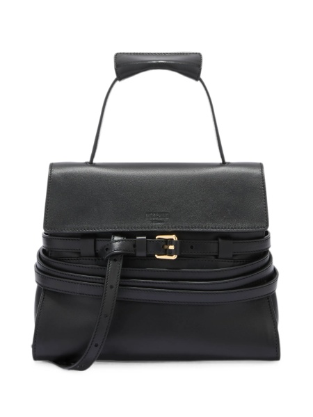 Geanta de mana Moschino neagra din piele