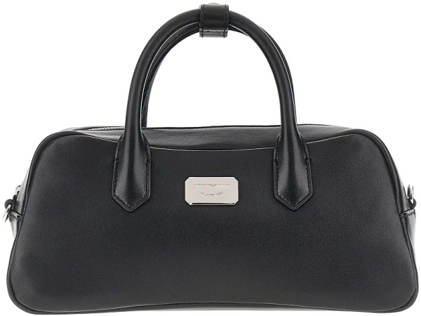 Geanta de mana Nappa leather medium bowling bag
