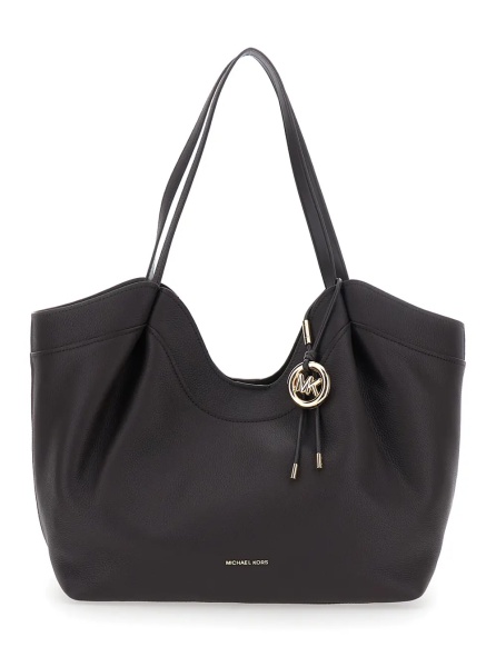 Geanta de mana Nolita Large East West Tote with double handle and brown metal logo for women