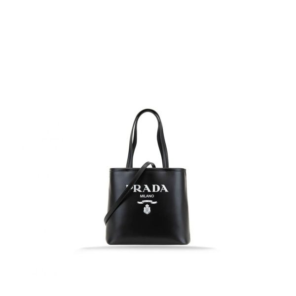Geanta de mana Prada Logo Leather Tote bag