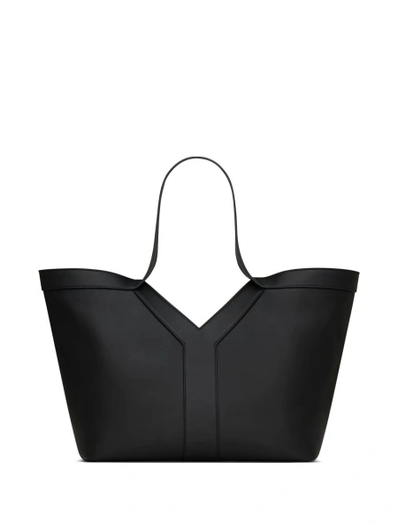 Geanta de mana Saint Laurent neagra din piele