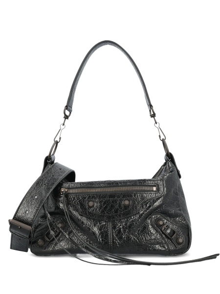 Geanta de umar Balenciaga neagra din piele