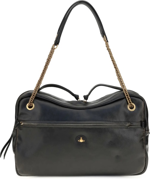 Geanta de umar Large Dolce textured leather Shoulder Bag