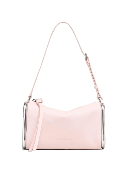 Geanta de umar Marc Jacobs roz din piele