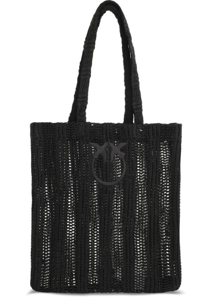 Geanta de umar Medium Easy Tote Bag in raffia