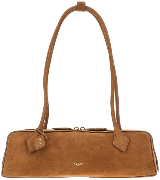 Geanta de umar Nubuck leather medium 'Le Teckel' bag