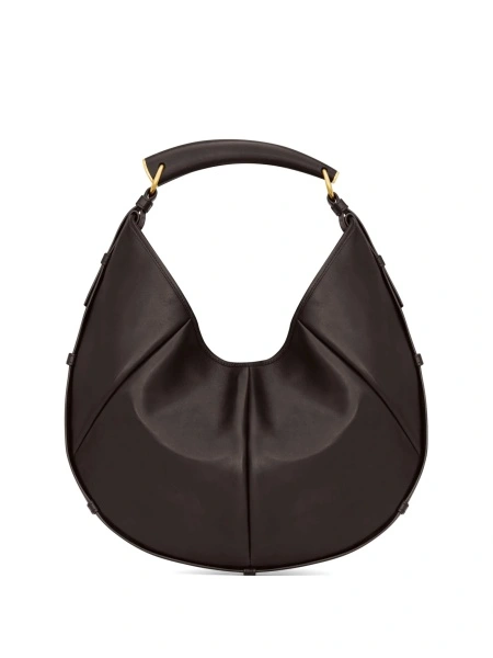 Geanta de umar Saint Laurent maro din piele