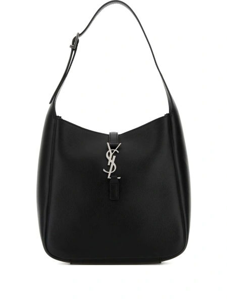Geanta de umar Saint Laurent neagra din piele
