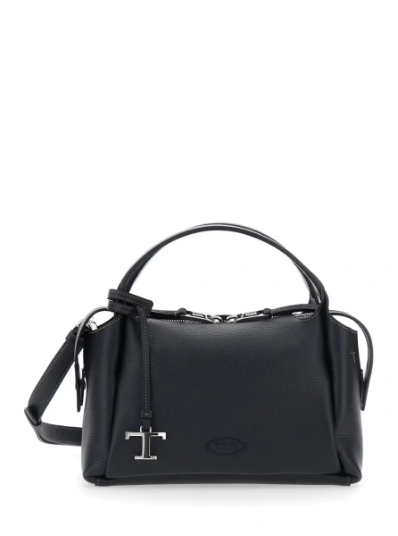 Geanta de umar TOD'S neagra din piele