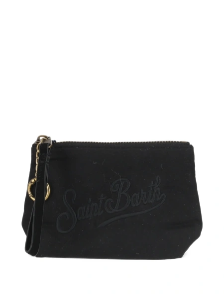 Geanta plic Mc2 Saint Barth neagra din bumbac