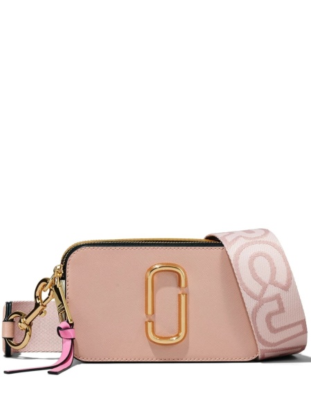 Geanta tip postas Marc Jacobs snapshot roz