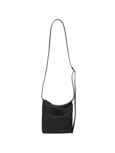 Geanta tip postas MM6 Maison Margiela neagra din piele si poliamida