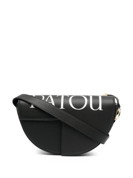 Geanta tip postas Patou neagra din piele