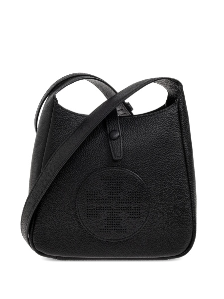 Geanta tip postas Tory Burch neagra din piele