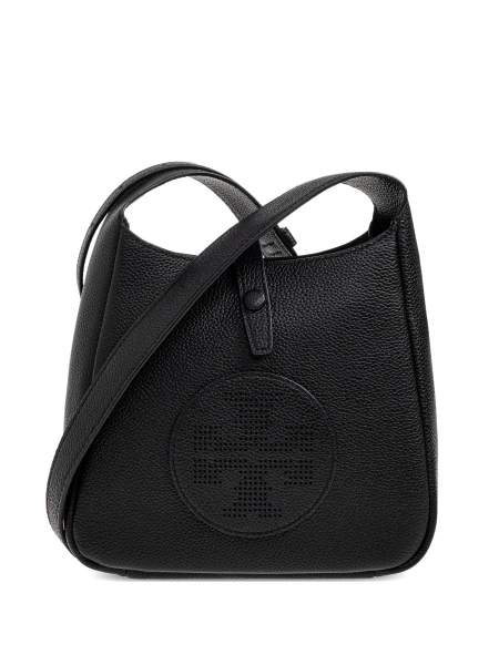 Geanta tip postas Tory Burch neagra din piele
