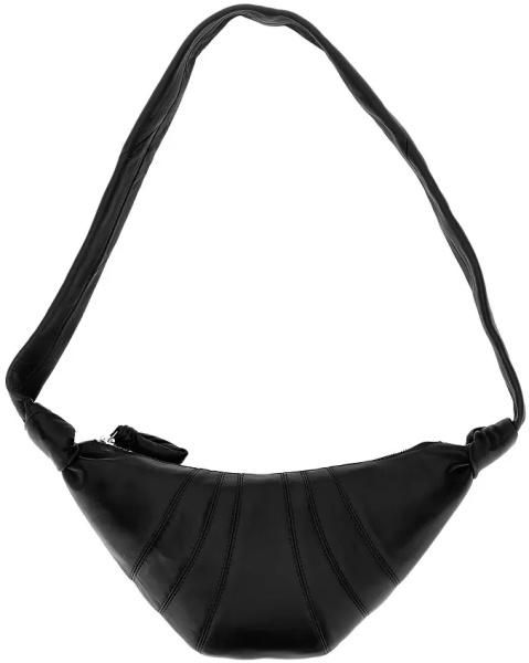 Genti Nappa leather small 'Croissant' bag