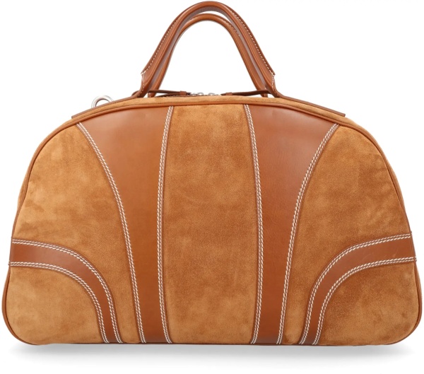 Genti Suede Duffle Bag