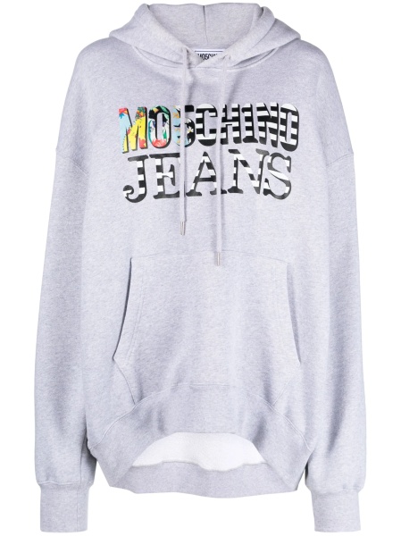 Hanorac MOSCHINO JEANS gri