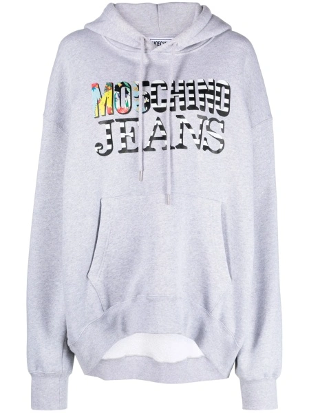 Hanorac MOSCHINO JEANS gri