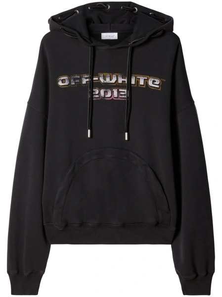 Hanorac Off-White negru