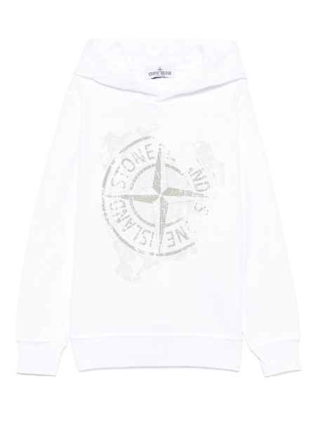 Hanorac Stone Island alb