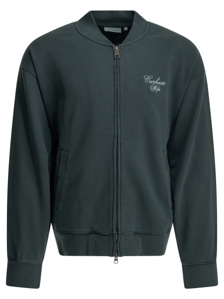 Hanorace "Longhand" zippered sweatshirt