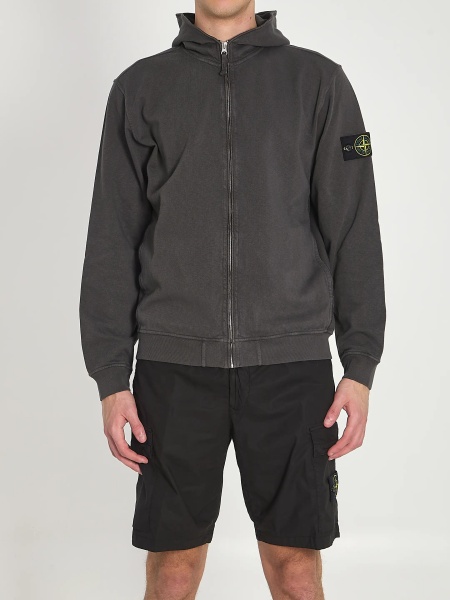 Hooded Sweatshirt With Zip