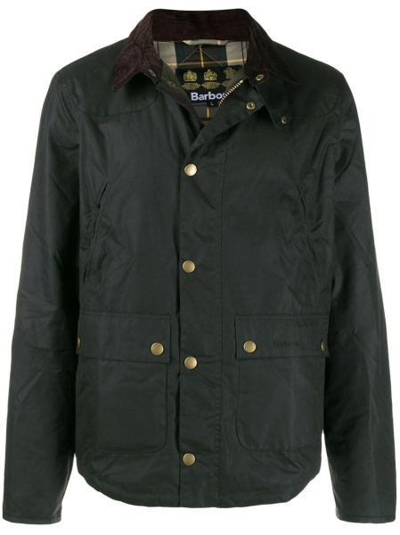 Jacheta Barbour verde din bumbac